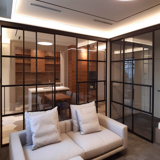 Перегородки для вітальні